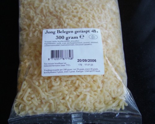  Primary packaging labeling